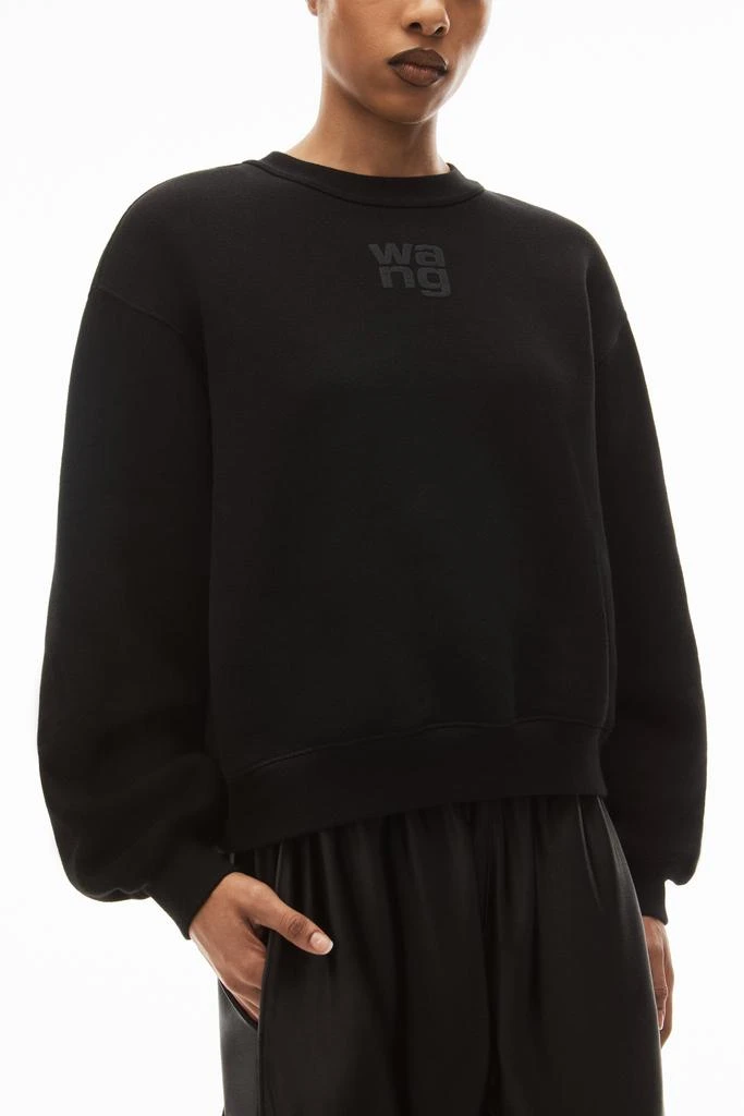 PUFF LOGO SWEATSHIRT IN STRUCTURED TERRY 商品