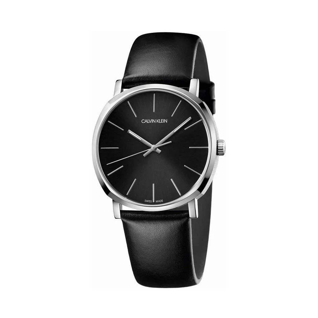 商品Calvin Klein|Calvin Klein Quartz Leather Strap Watches,价格¥756,第1张图片