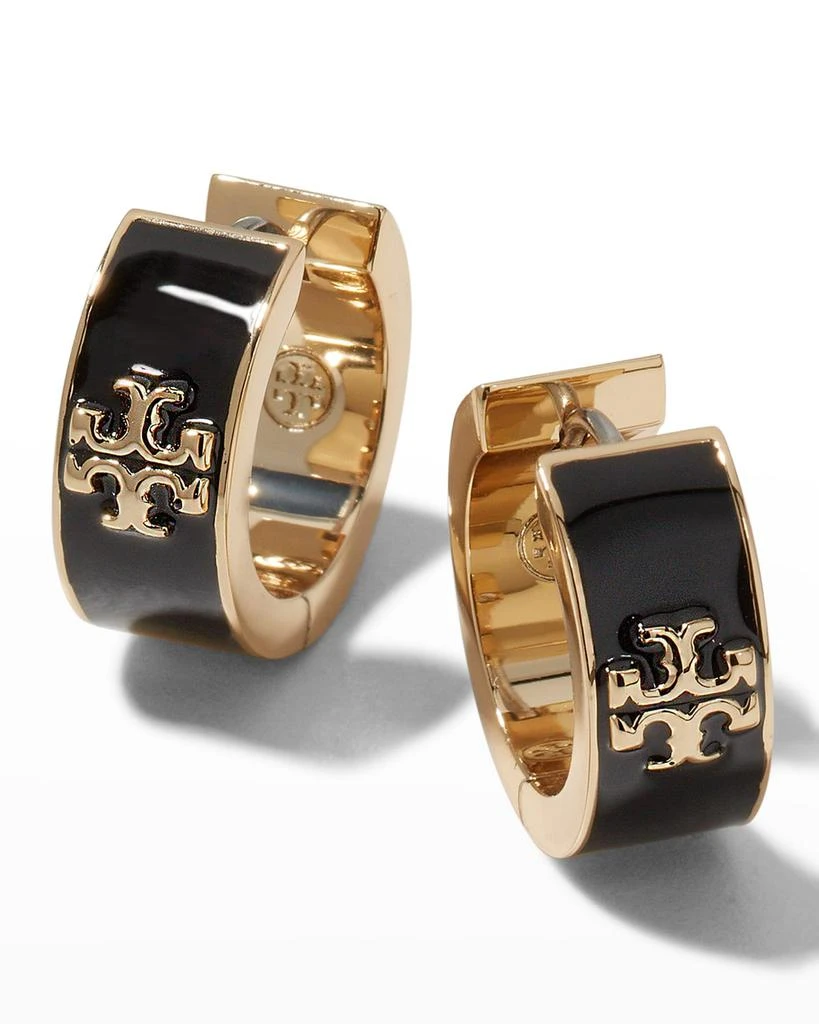 商品Tory Burch|Kira Enamel Hoop Earrings,价格¥922,第1张图片