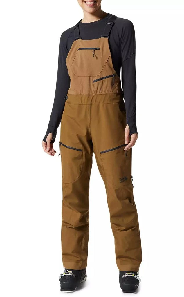 商品Mountain Hardwear|Mountain Hardwear Women's Boundary Ridge Gore-Tex Snow Bib,价格¥3318,第1张图片