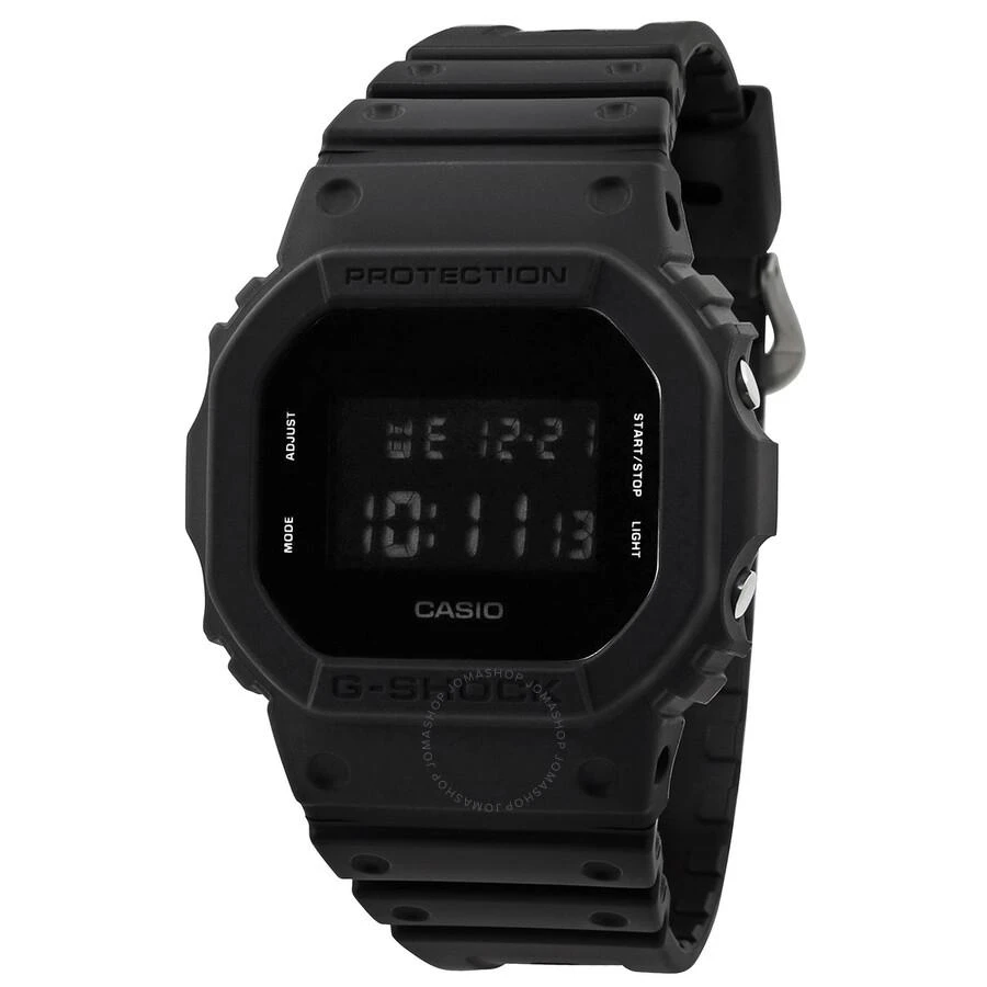 商品Casio|Open Box - Casio G-shock Alarm Chronograph Quartz Digital Men's Watch DW-5600BB-1,价格¥429,第1张图片