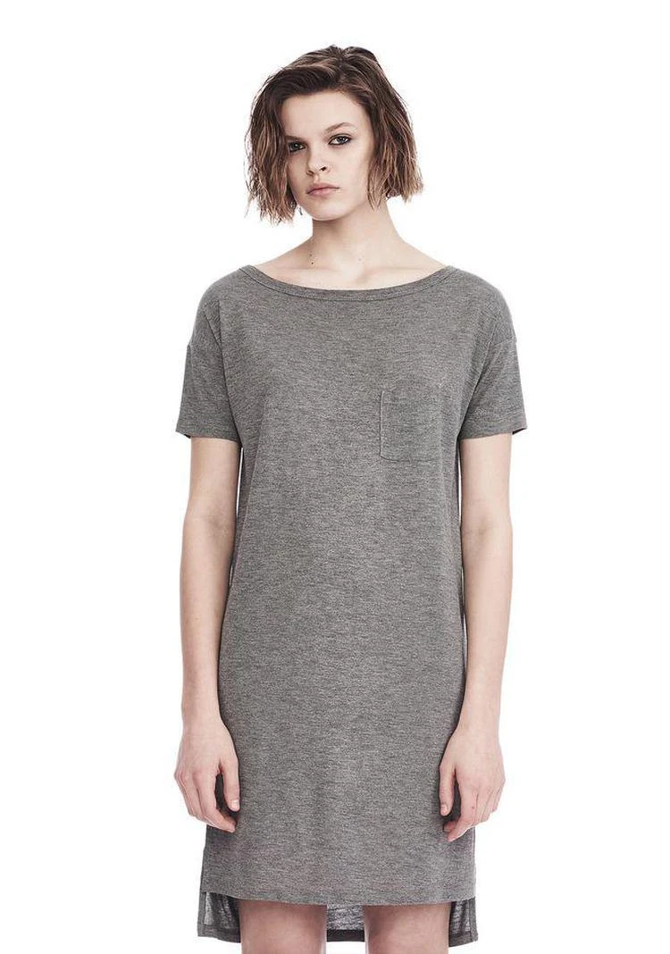商品Alexander Wang|CLASSIC BOATNECK DRESS WITH POCKET,价格¥287,第3张图片详细描述