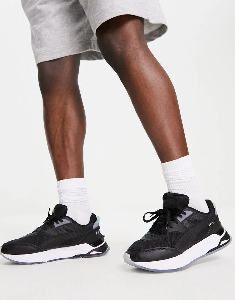 商品Puma|Puma Mirage Sport trainers in black and silver,价格¥482,第4张图片详细描述