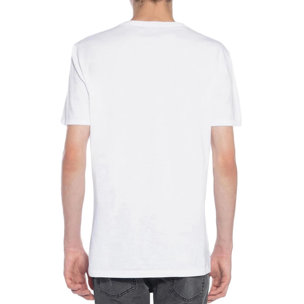 Alexander McQueen 亚历山大·麦昆 男士白色破碎骷髅印花T恤 551779-QMZ73-0900 商品