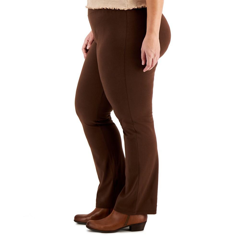 商品Style & Co|Plus Size High Rise Boot Cut Leggings, Created for Macy's,价格¥216,第5张图片详细描述