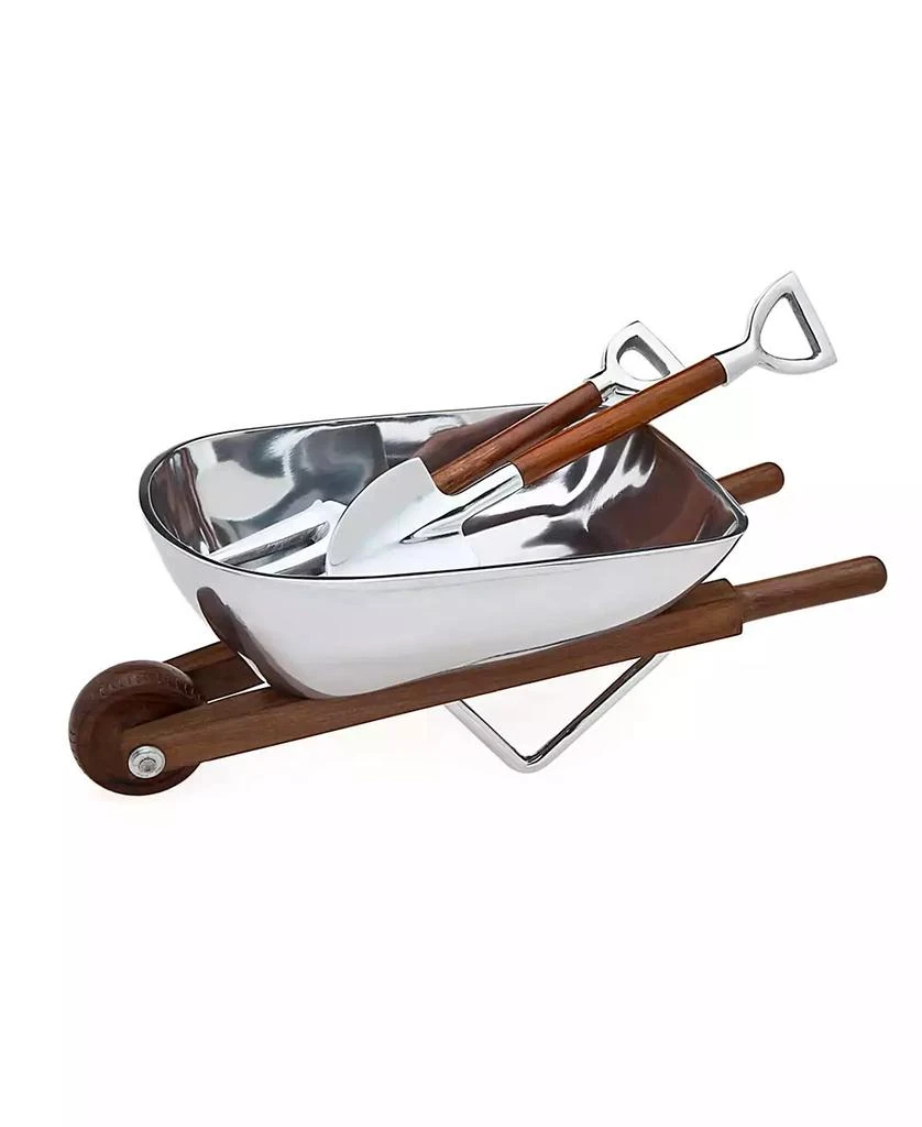 商品Godinger|Wheel Barrow Salad Set with Servers,价格¥559,第1张图片