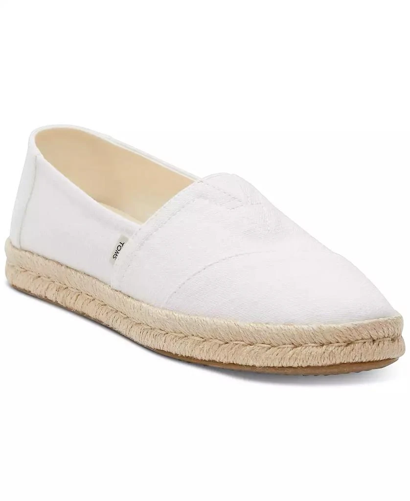 商品TOMS|Women's Alpargata Rope 2.0 Espadrille Slip-On Flats,价格¥462,第1张图片