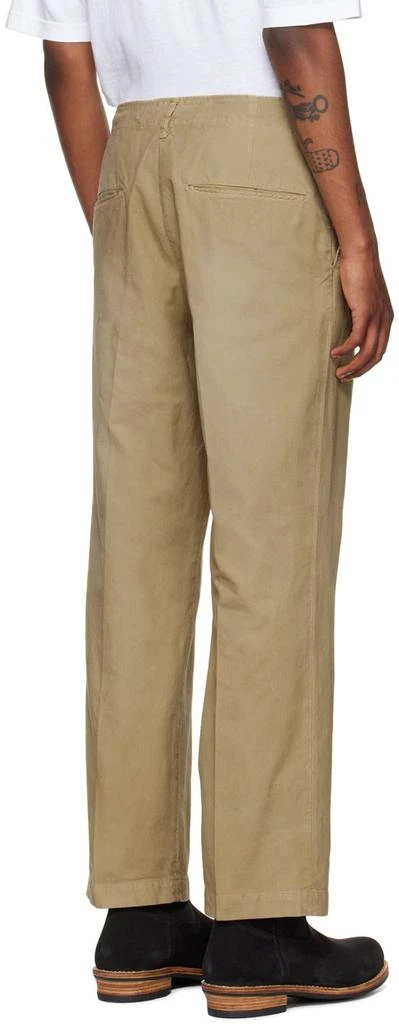 商品VisVim|Beige Field Chino Trousers,价格¥4866,第3张图片详细描述