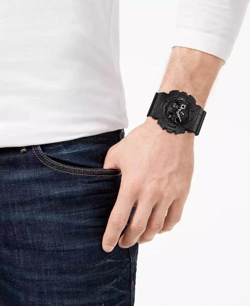 商品G-Shock|Black Resin 55mm 男款时尚舒适腕表 潮流个性手表,价格¥816,第4张图片详细描述