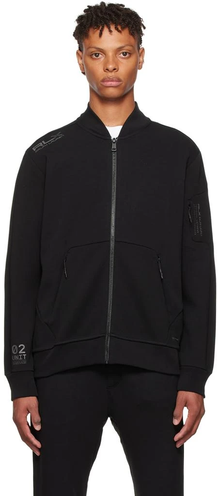 商品Ralph Lauren|Black Polyester Bomber Jacket,价格¥677,第1张图片