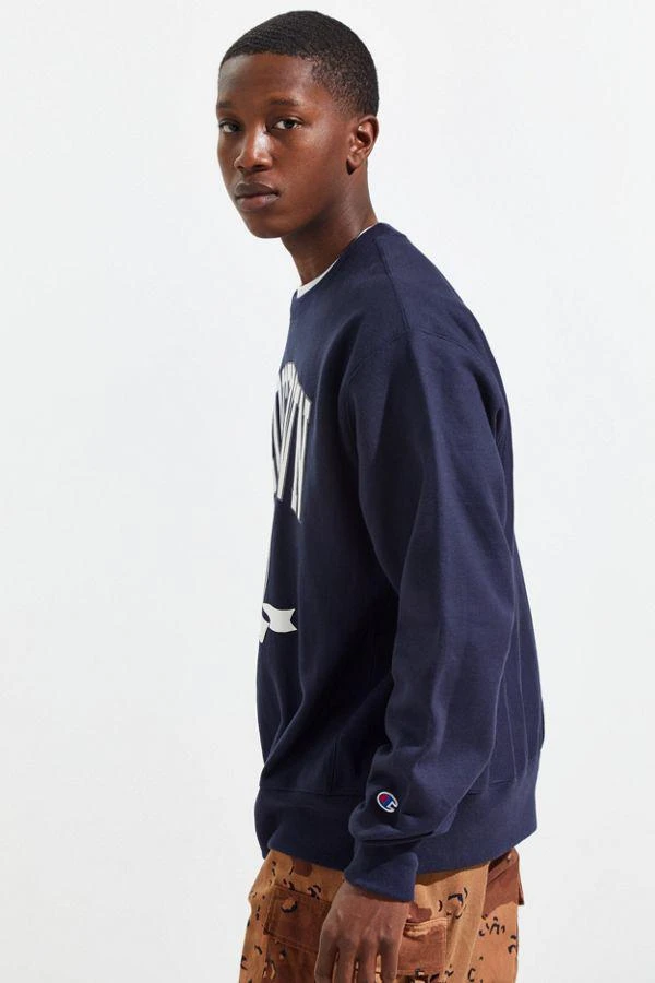 商品CHAMPION|Champion Georgetown University Reverse Weave Crew Neck Sweatshirt,价格¥522,第5张图片详细描述