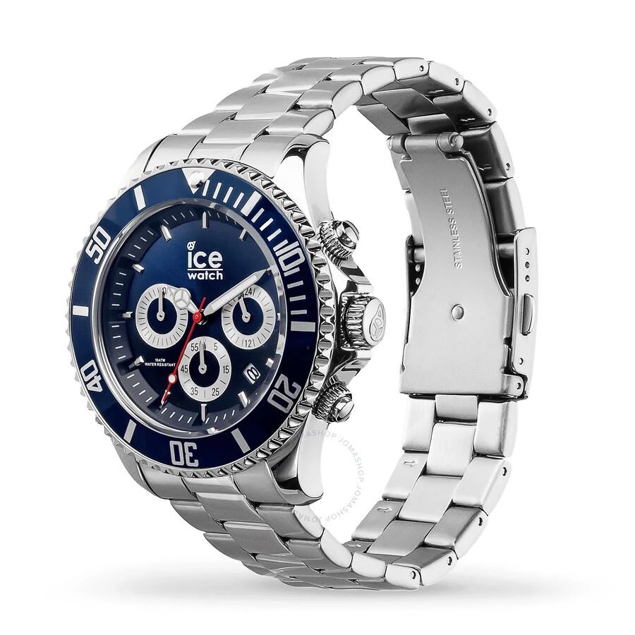 商品Ice-Watch|Chronograph Quartz Blue Dial Stainless Steel Men's Watch 017672,价格¥656,第2张图片详细描述