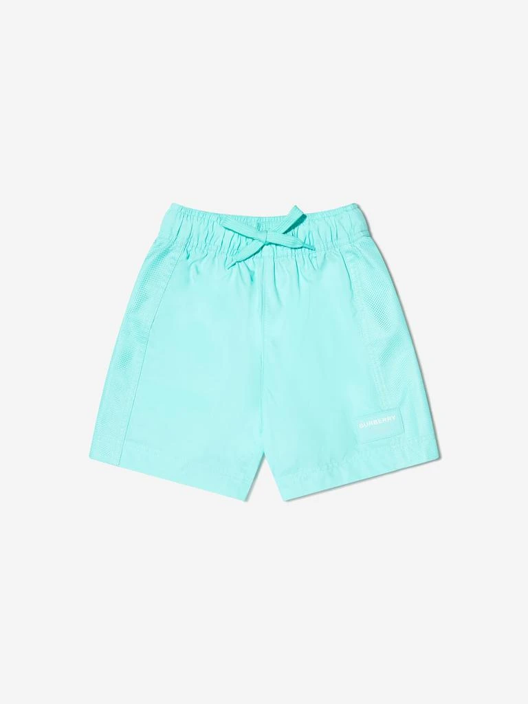 商品Burberry|Burberry Aquamarine Baby Boys Logo Swim Shorts,价格¥1119,第4张图片详细描述