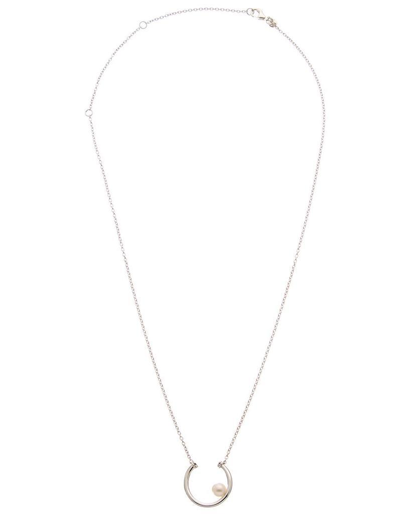 商品PANDORA|Pandora Silver Pearl Collier Necklace,价格¥335,第4张图片详细描述
