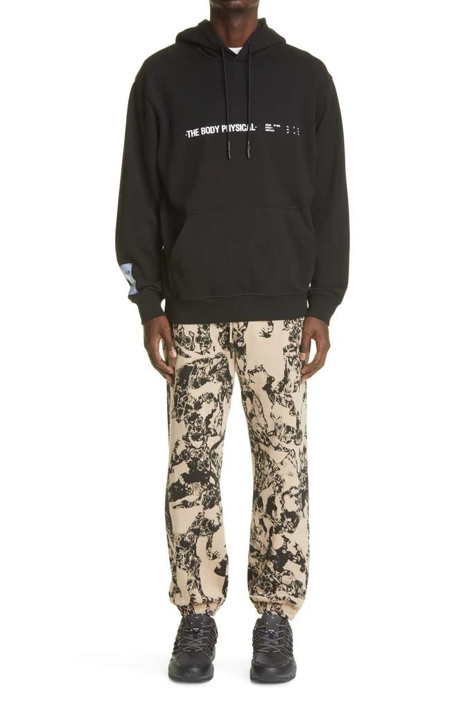 The Body Atlas Print French Terry Joggers 商品