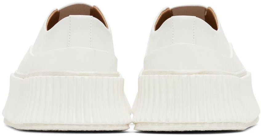 商品Jil Sander|White Slip-On Platform Sneakers,价格¥3351,第2张图片详细描述