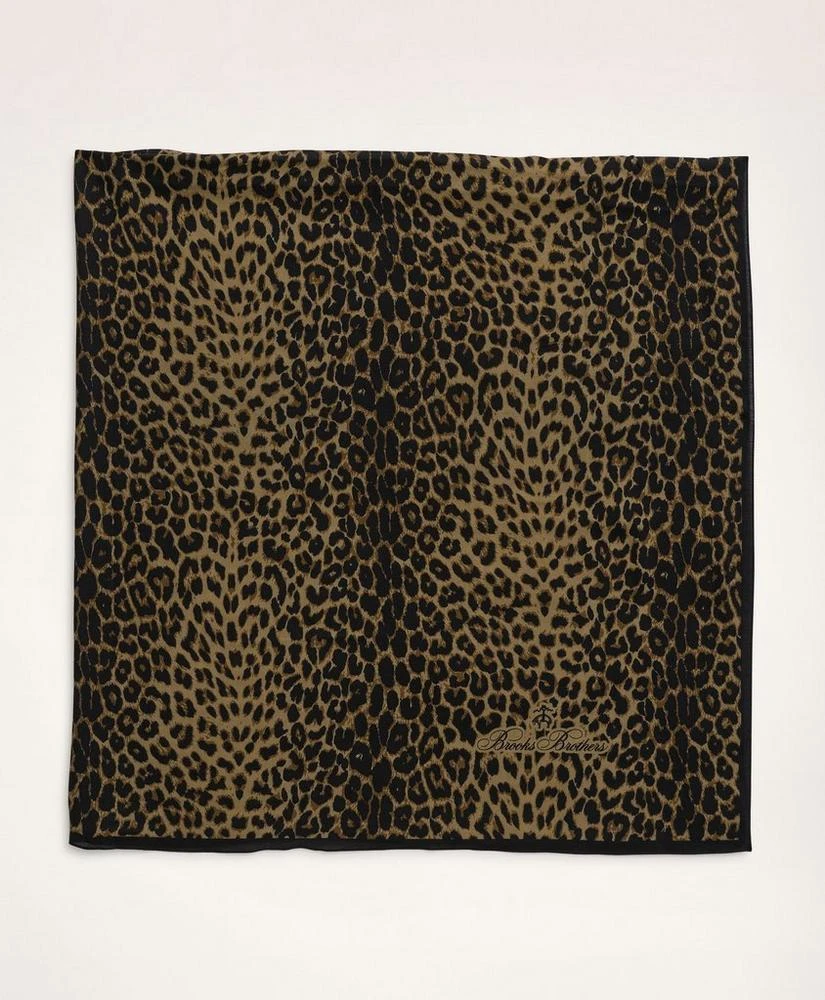 商品Brooks Brothers|Animal Print Scarf,价格¥781,第1张图片