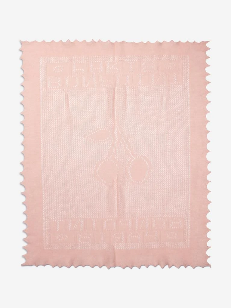 商品Bonpoint|Bonpoint Baby Girls Cotton And Wool Blanket in Pink,价格¥1101,第2张图片详细描述