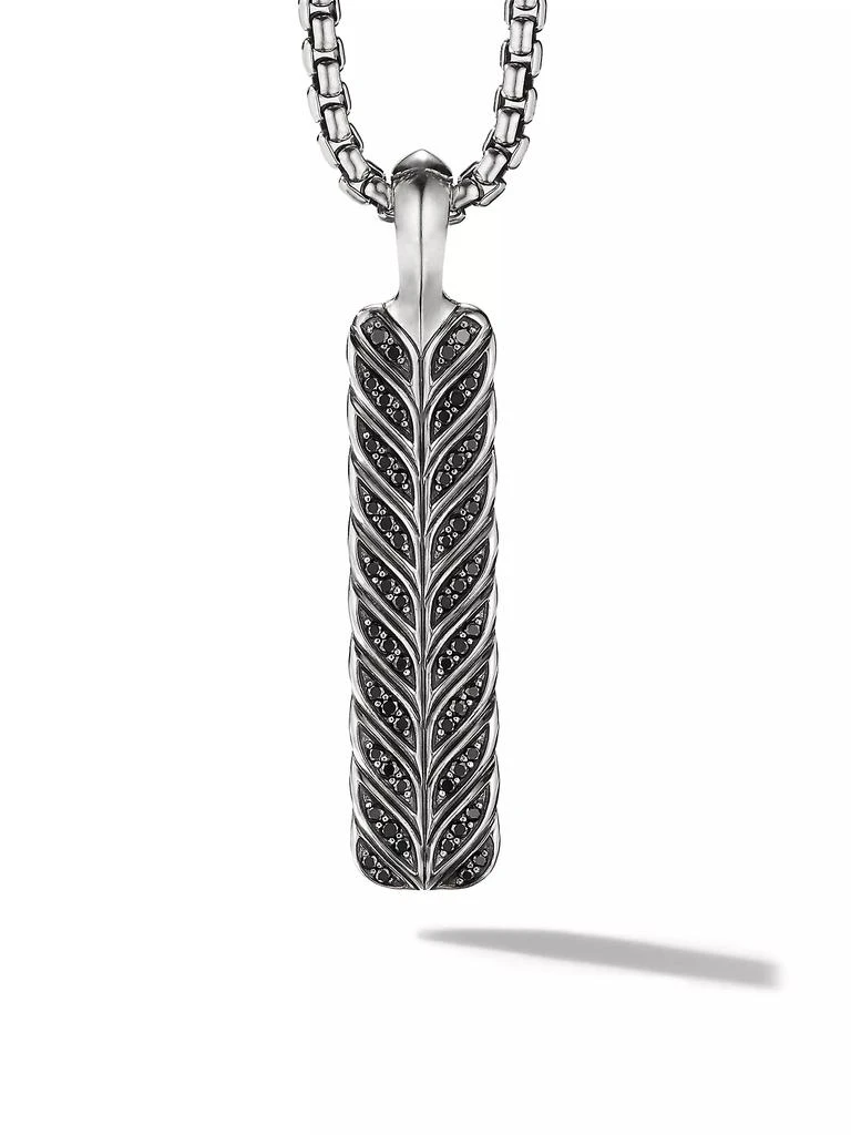 商品David Yurman|Chevron Ingot Tag in Sterling Silver,价格¥5207,第1张图片