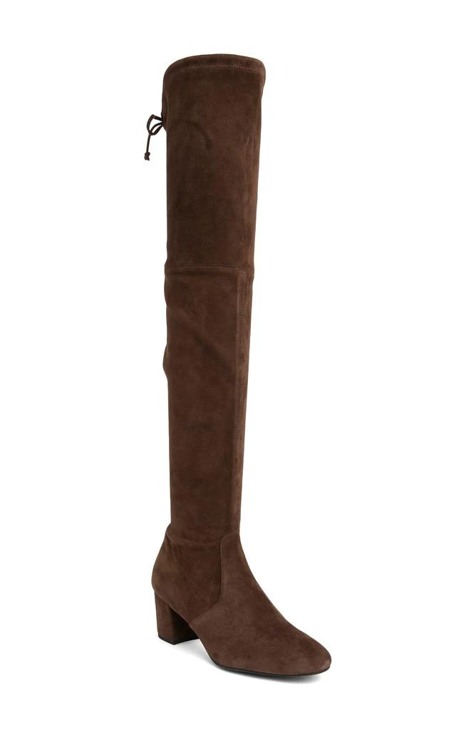 商品Stuart Weitzman|Genna Suede Over-the-Knee Boot,价格¥1760,第1张图片