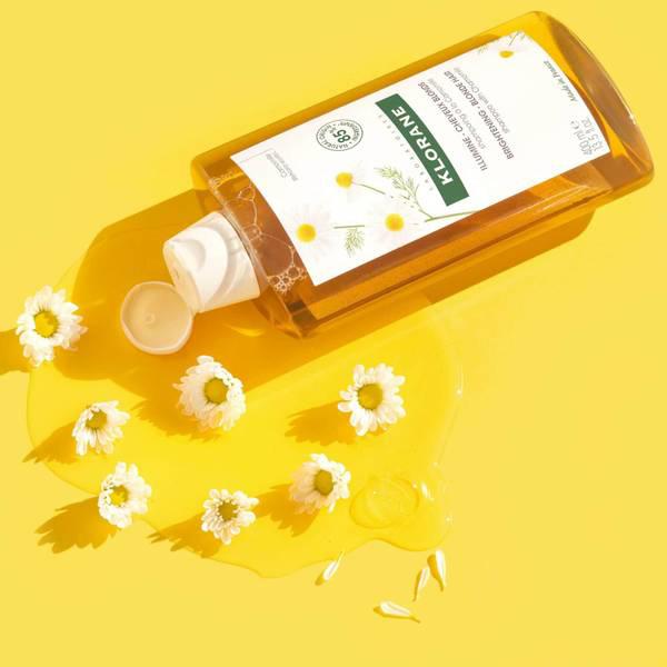 KLORANE Brightening Shampoo with Chamomile for Blonde Hair 400ml商品第2张图片规格展示