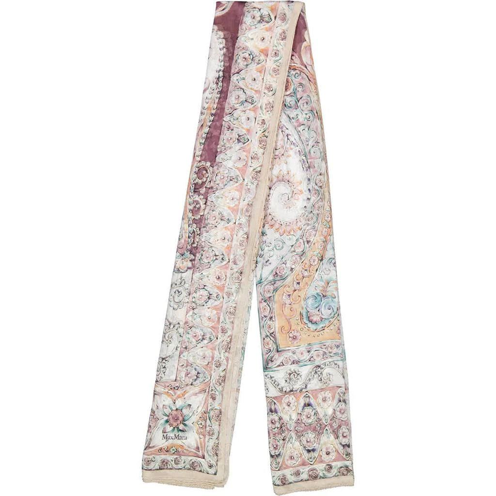 商品Max Mara|Max Mara Dimma2 Chiffon Paisley Print Silk Scarf,价格¥875,第2张图片详细描述