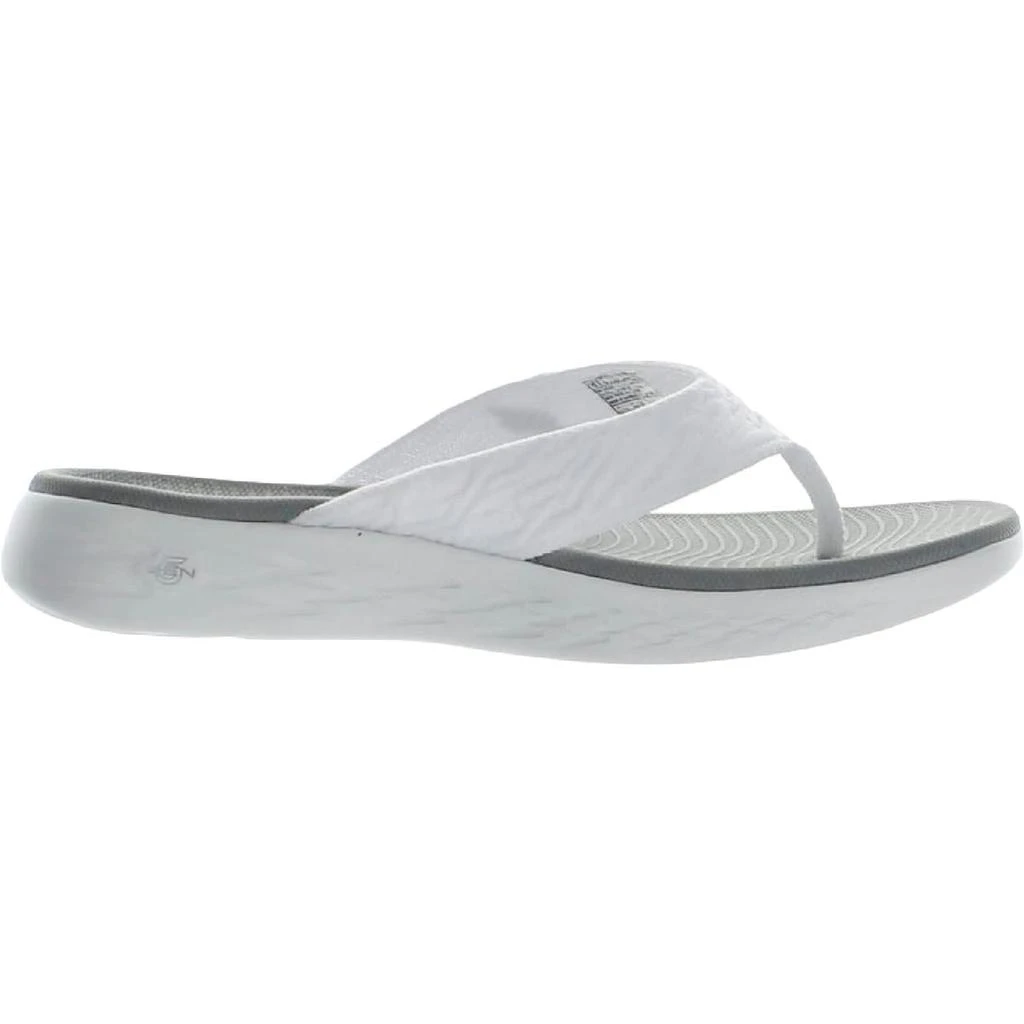 商品SKECHERS|Skechers Womens On The Go 600-Sunny Knit Casual Flip-Flops,价格¥116,第4张图片详细描述
