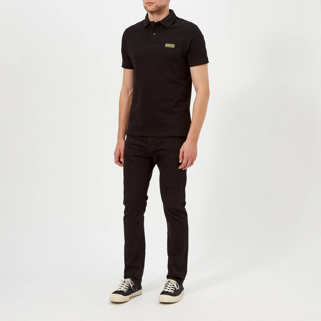 商品Barbour|Barbour International Men's Essential Polo Shirt - Black,价格¥199,第3张图片详细描述