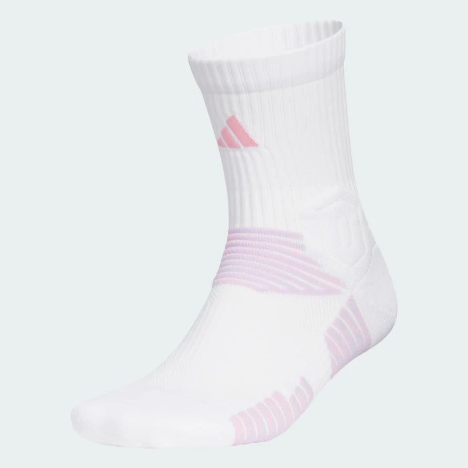 商品Adidas|Basketball Crew Select 3-Stripes Socks,价格¥68,第2张图片详细描述