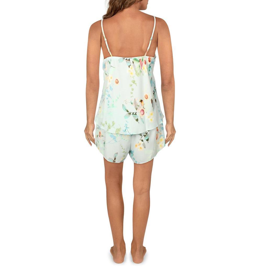 商品Flora Nikrooz|Flora Nikrooz Womens Alison Floral Sleeveless Camisole With Short,价格¥89,第4张图片详细描述