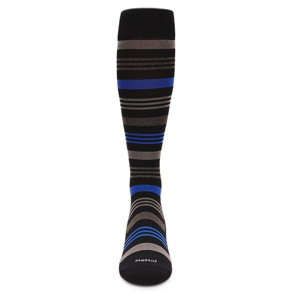 商品Memoi|Men's Striped Nylon Compression Socks,价格¥133,第2张图片详细描述