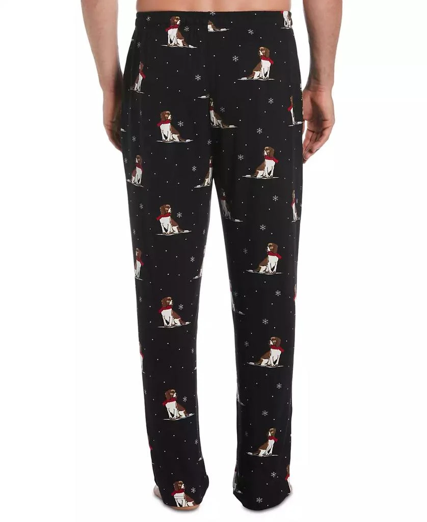 商品Perry Ellis|Men's Deluxe Touch Knit Printed Pajama Pant,价格¥75,第2张图片详细描述