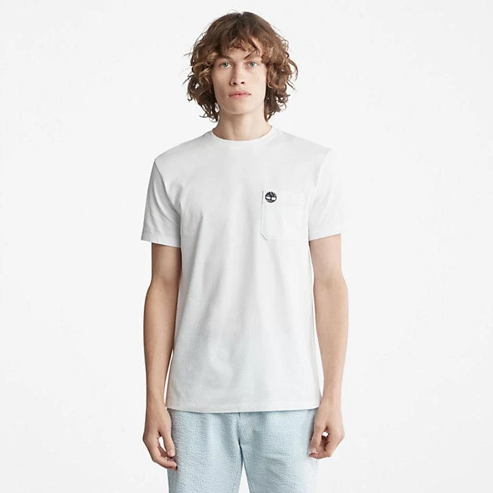 商品Timberland|Dunstan River Pocket T-shirt for Men in White,价格¥275,第1张图片