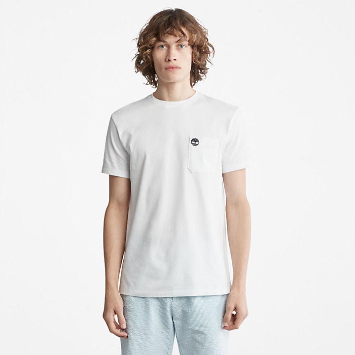 商品Timberland|Dunstan River Pocket T-shirt for Men in White,价格¥277,第1张图片