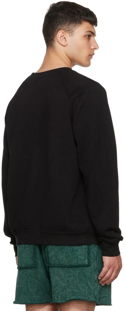 商品Les Tien|Black Cotton Sweatshirt,价格¥518,第3张图片详细描述