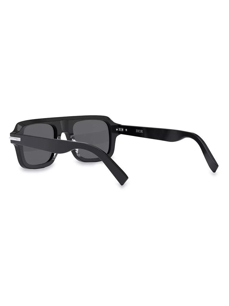 商品Dior|DiorBlackSuit N21 52MM Rectangular Sunglasses,价格¥1845,第5张图片详细描述