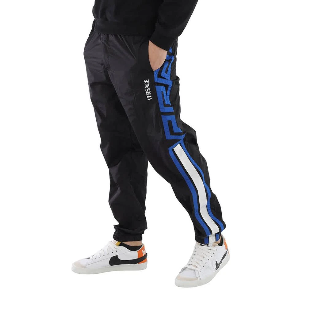 商品Versace|Men's Black Greca Inlay Track Pants,价格¥3507,第2张图片详细描述