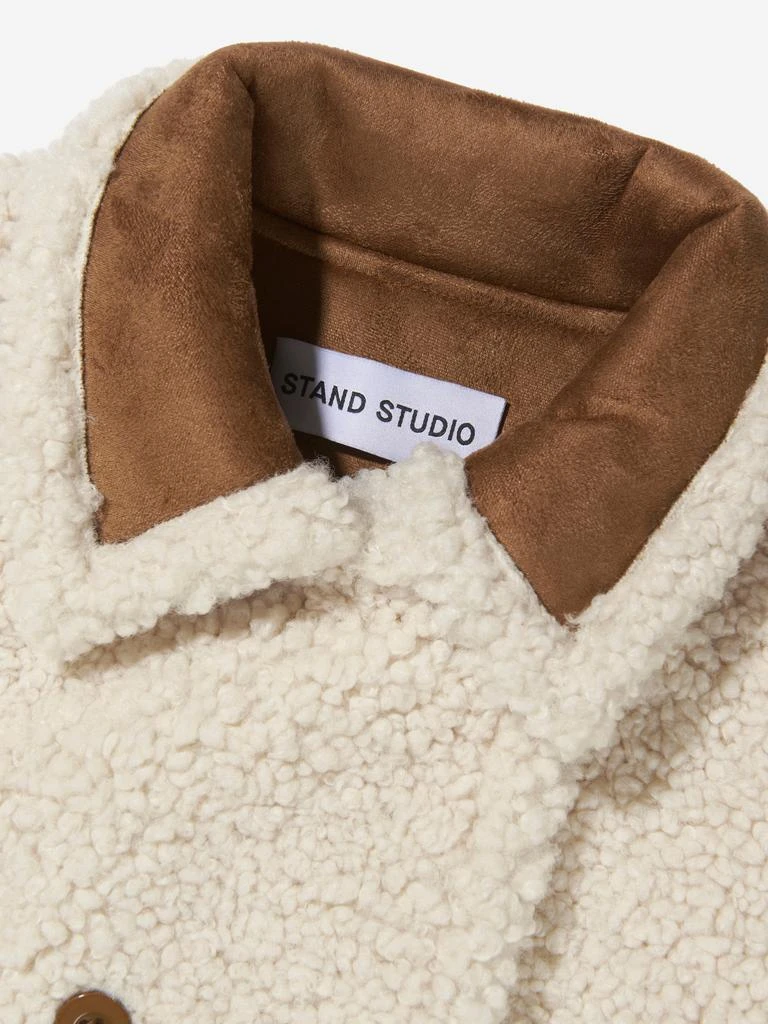 商品STAND STUDIO|Girls Faux Shearling Chloe Mini Jacket,价格¥745,第3张图片详细描述