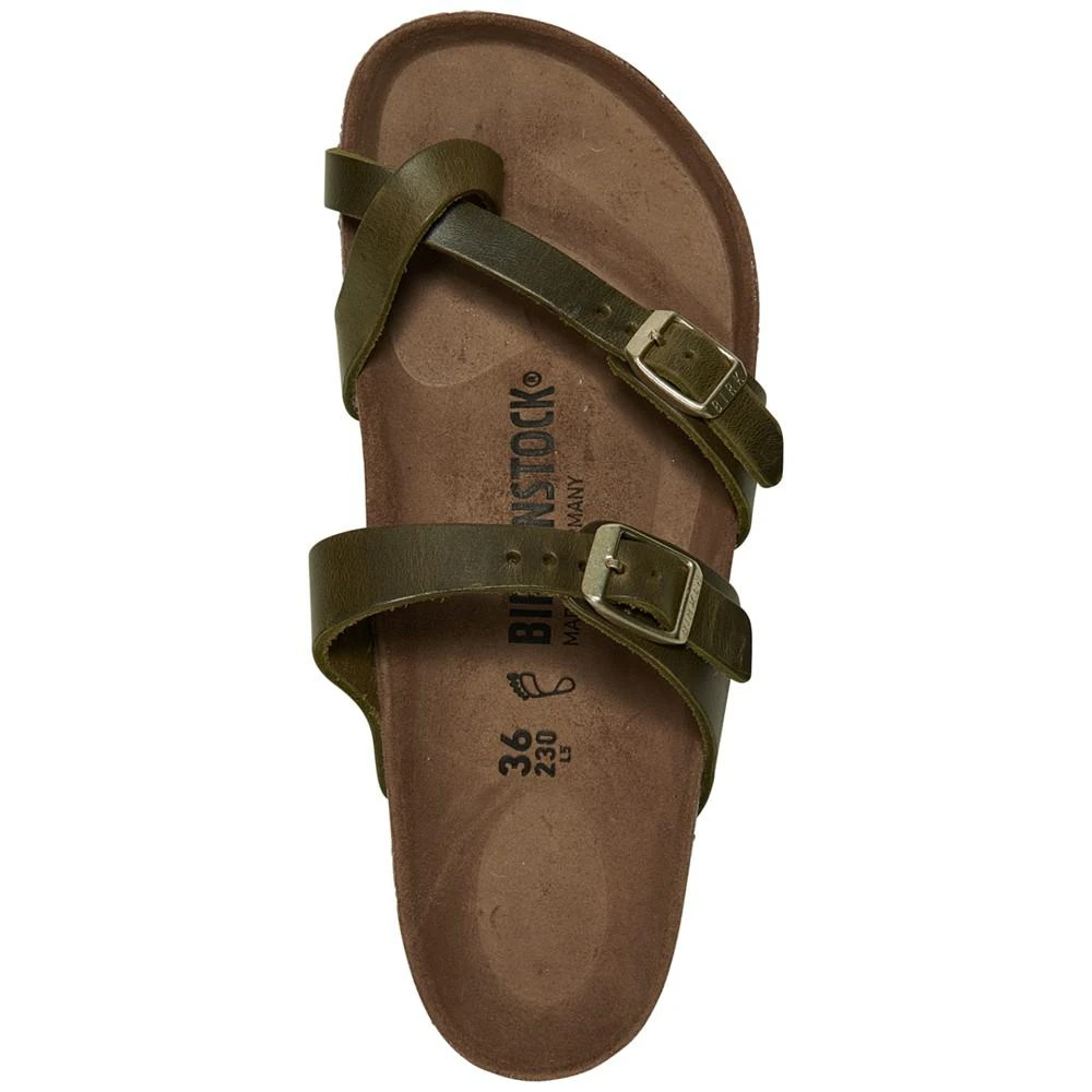 商品Birkenstock|Women's Mayari Oiled Leather Sandals from Finish Line,价格¥980,第5张图片详细描述