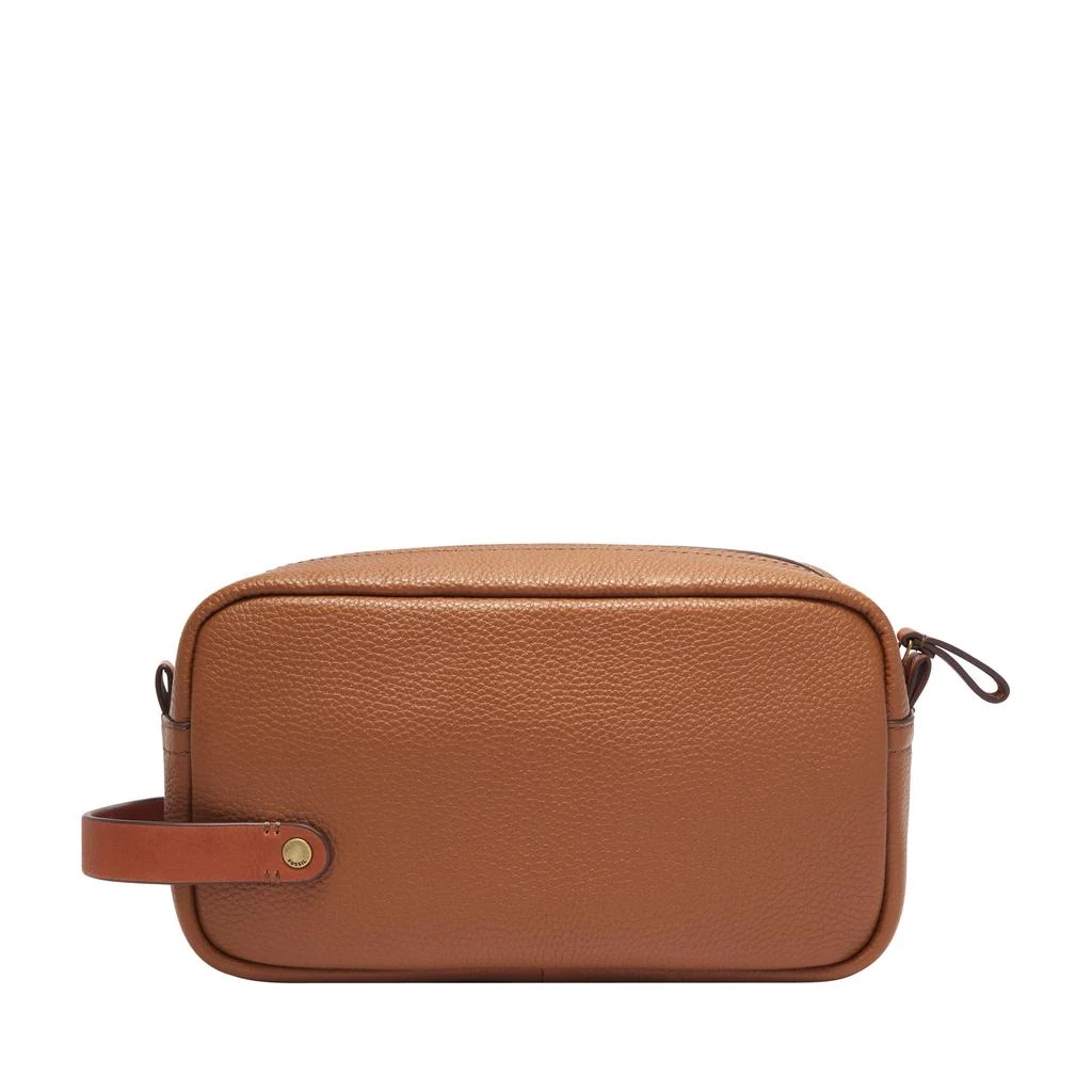 商品Fossil|Fossil Men's Travel Leather Dopp Kit,价格¥278,第1张图片