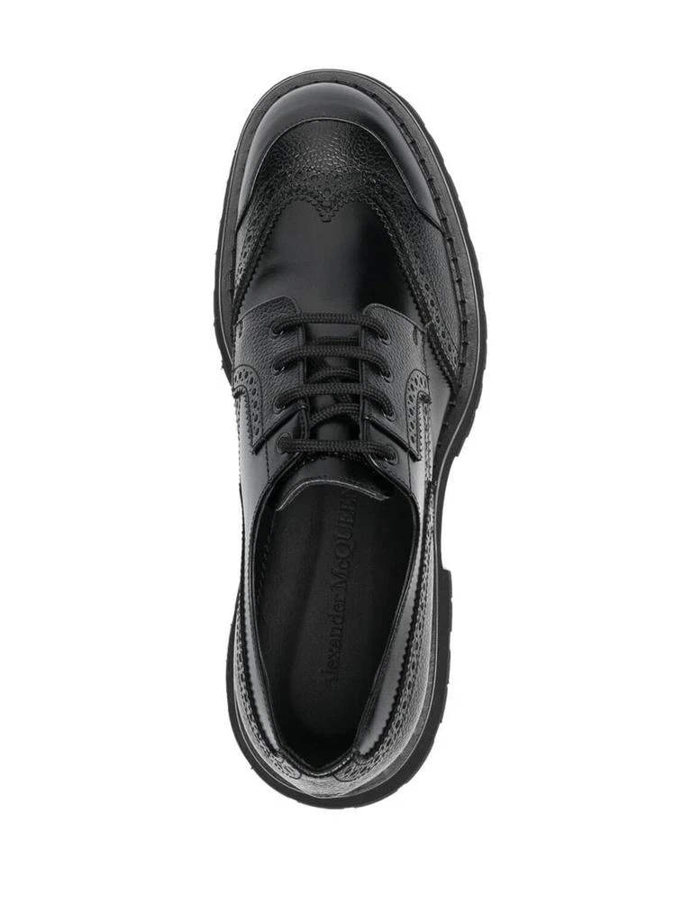 商品Alexander McQueen|ALEXANDER MCQUEEN - Leather Shoes,价格¥8285,第3张图片详细描述