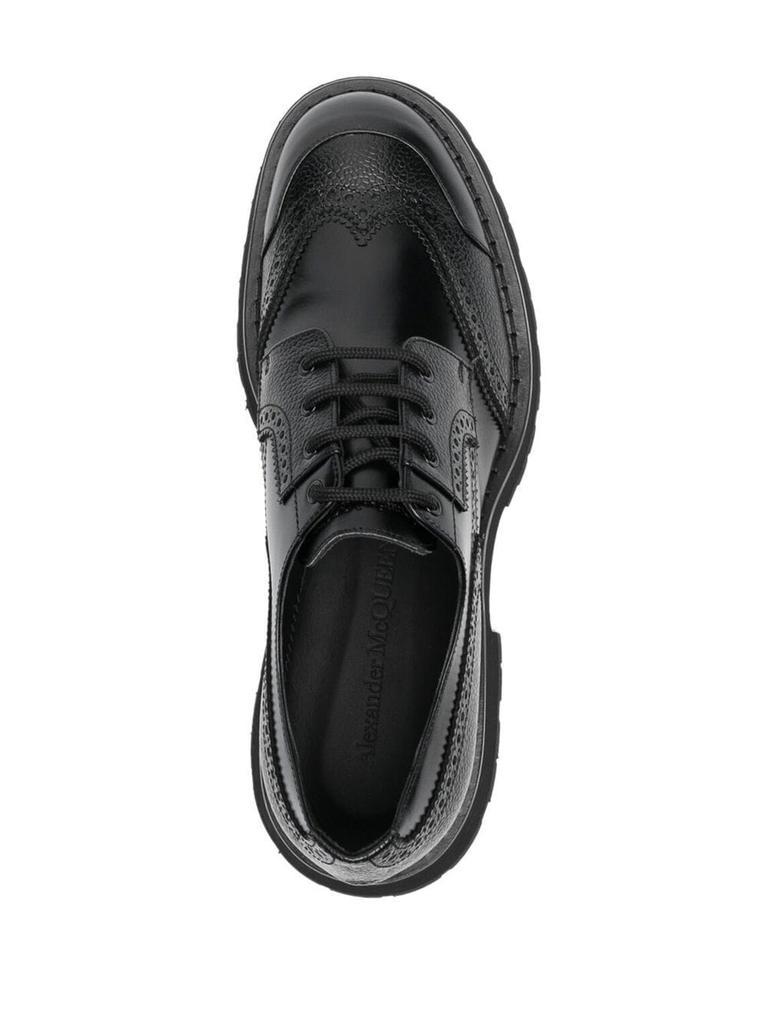 商品Alexander McQueen|ALEXANDER MCQUEEN - Leather Shoes,价格¥7613,第5张图片详细描述