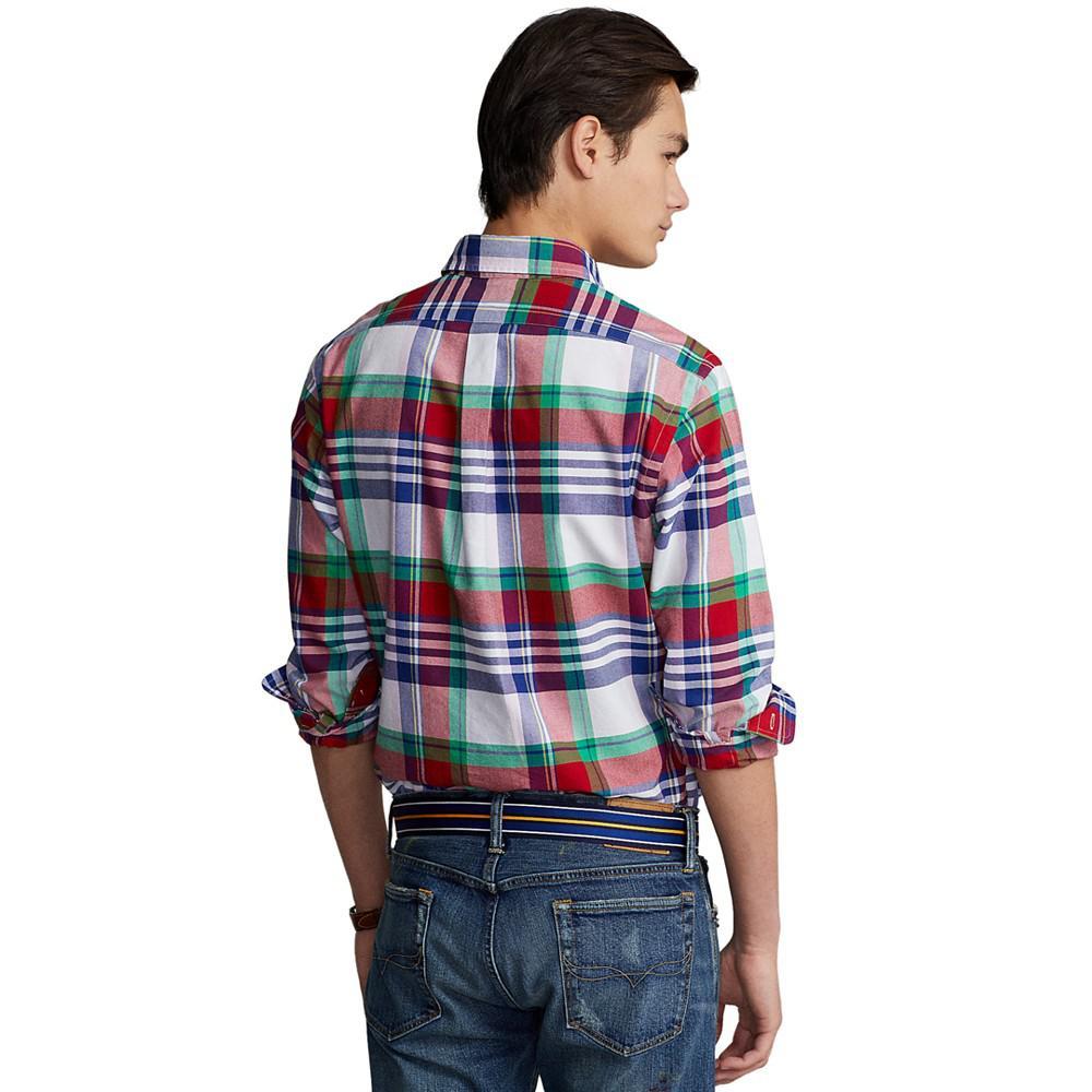 商品Ralph Lauren|拉夫劳伦男士经典款格纹衬衫,价格¥265,第4张图片详细描述