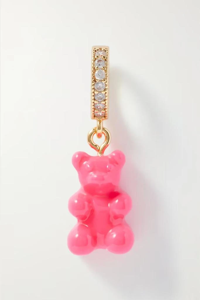商品Crystal Haze|Nostalgia Bear Pendant In Cosmopolitan/Gold,价格¥373,第1张图片