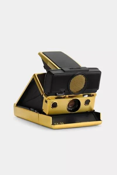 商品Polaroid|SX-70 Sonar Autofocus "24K Gold Edition" Instant Camera Refurbished by Retrospekt,价格¥7561,第1张图片