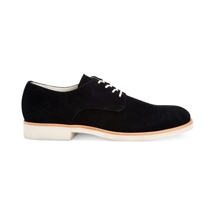 商品Calvin Klein|Men's Oily Suede Faustino Oxfords,价格¥521,第2张图片详细描述