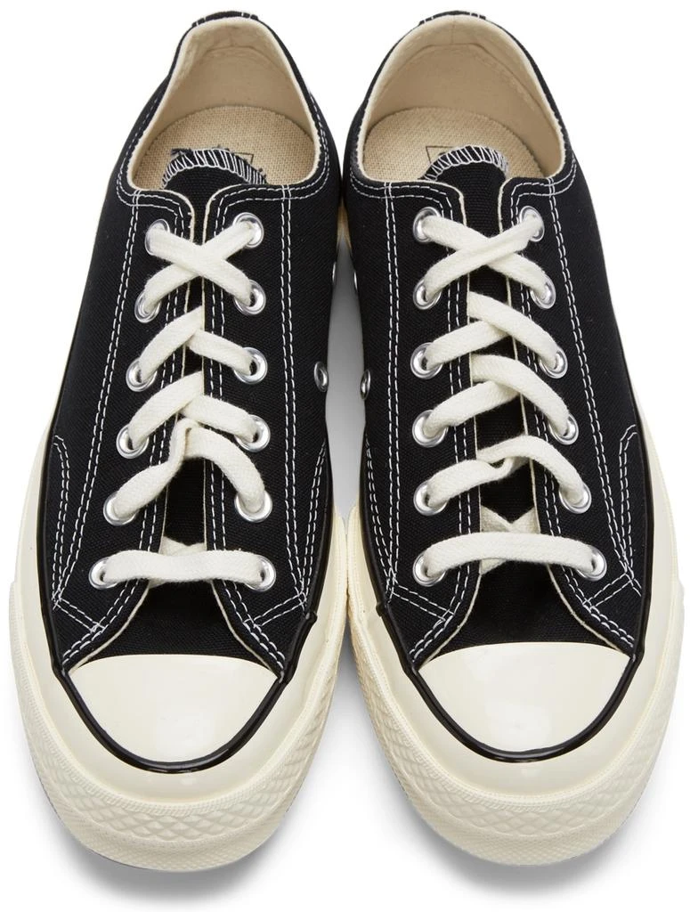 商品Converse|Black Chuck 70 Low Sneakers,价格¥535,第5张图片详细描述