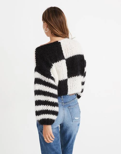 商品Madewell|Madewell x Maiami Checker Big Sweater,价格¥2376,第2张图片详细描述