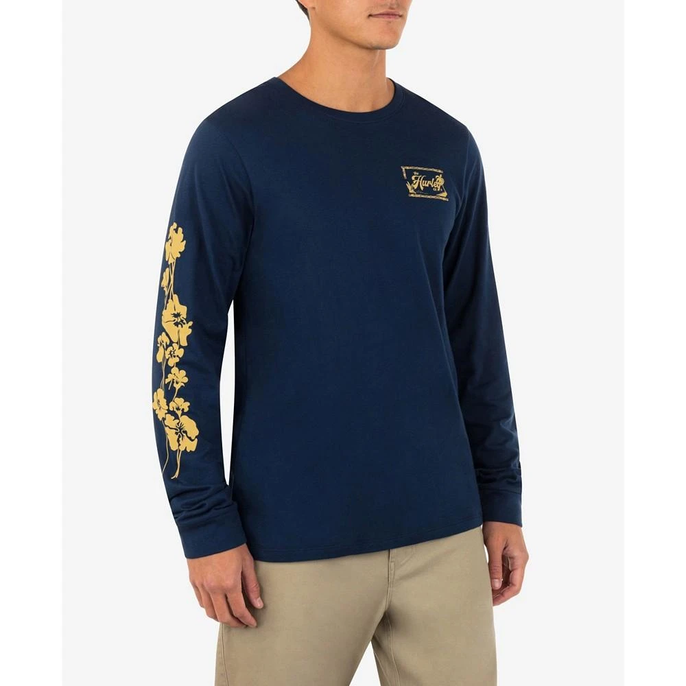 商品Hurley|Men's Everyday Mai Tai Long Sleeve Graphic T-shirt,价格¥178,第4张图片详细描述