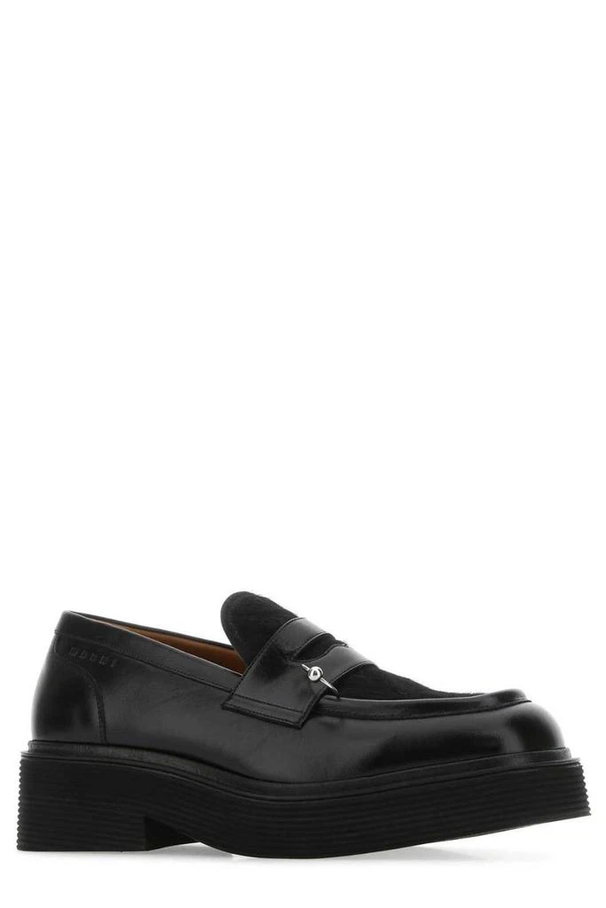 商品Marni|Marni Pierced Hair Slip-On Loafers,价格¥3480,第2张图片详细描述